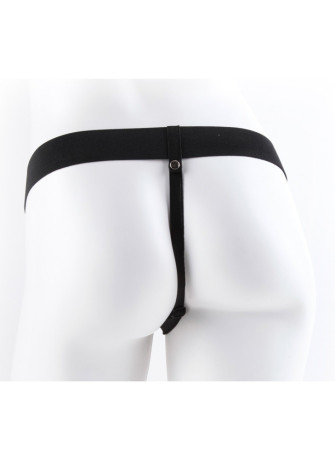 11 inch Vibrating Hollow Strap-On